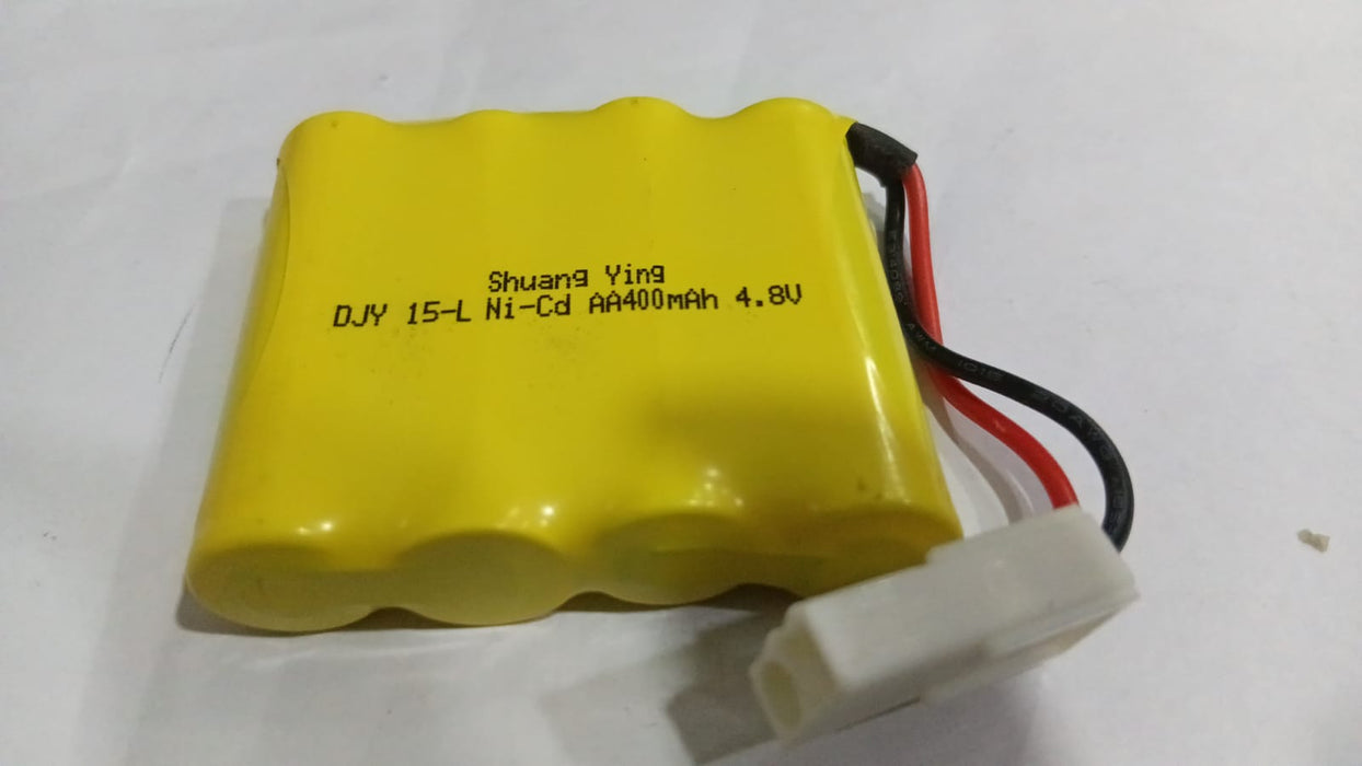 NICD Rechargeable Battery 4.8V AA 400mAh – Long-Lasting Power for RC Toys &amp; Electronics