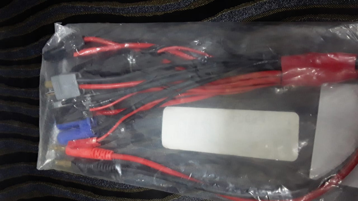 Banana 4Mm To Multiconnector Squid Charge Lead (W/8) Rgzp6901