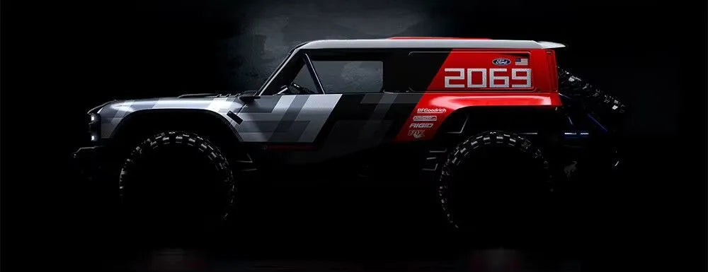 MJX H8P FORD BRONCO BAJA 4WD HYPER GO 1/8 RC CRAWLER