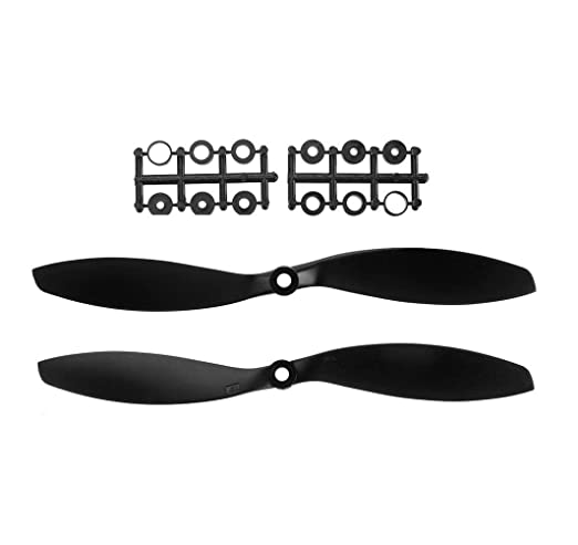 Orange HD Propellers 1347(13X4.7) Carbon Nylon Black 1CW+1CCW-1pair