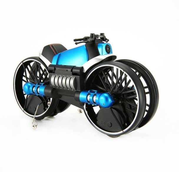 MOTOR CYCLE/QUADCOPTER TOY-LEAP 2 IN 1 (BLUE AND GREEN)
