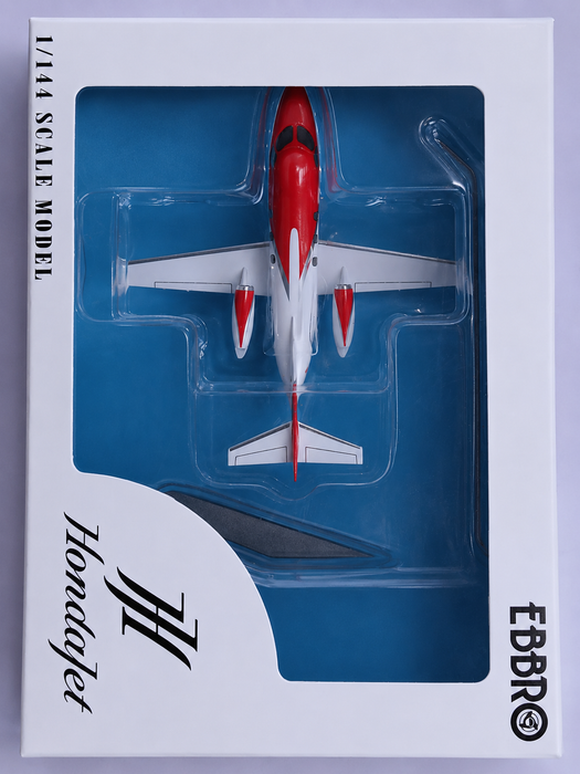 HONDAJET 1/144 SCALE METAL DIECAST PLANE RED AND WHITE