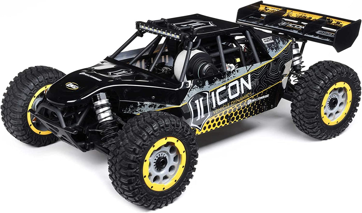 Losi 1:5 Scale Dbxl 2.0 4Wd Gas Buggy Rtr (Icon) W/Spektrum Slt3 2.4Ghz Radio (Los05008T1) BLACK