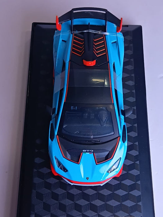 CCA LAMBORGHINI HURACAN STO 1:31 DIECAST MODEL 88716A BLUE
