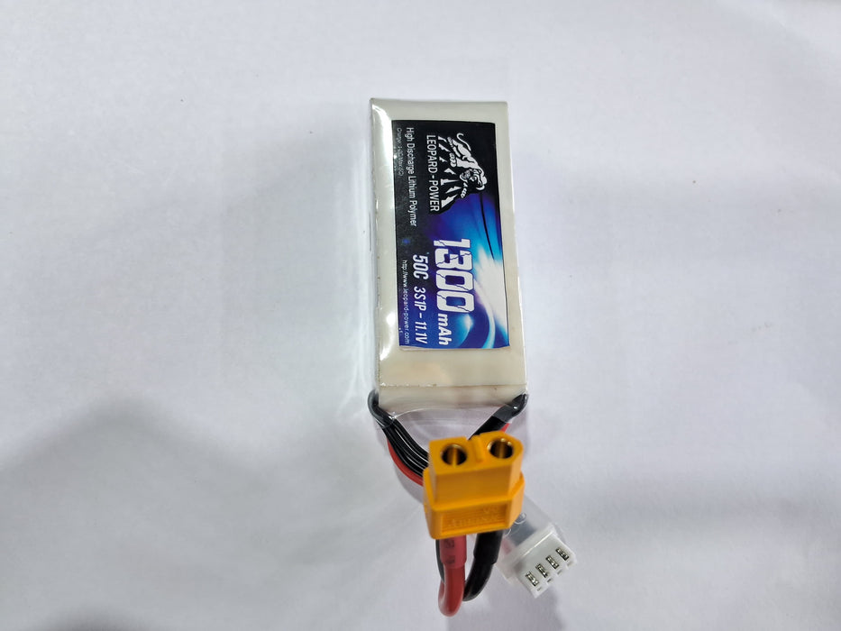 LIPO 11.1V 1300MAH 50C,3S LEOPARD BATTERY