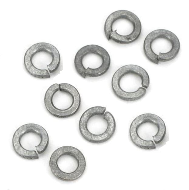 SPLIT/ SPRING WASHER 4MM 10PCS