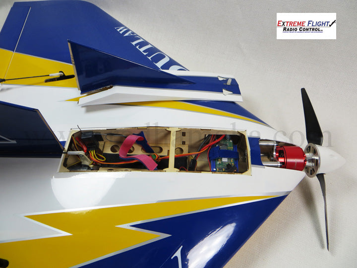 Extreme Flight 36" Electric Outlaw Blue Rtf Kit