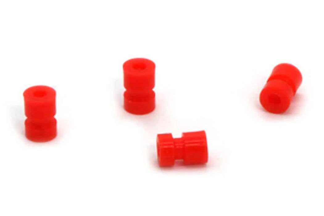 M2*6.5MM RUBBER SHOCK ABSORBER BALL (PACK OF 4)