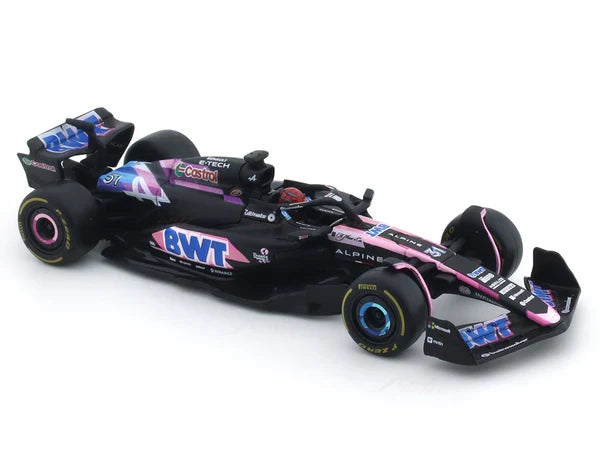 BBURAGO F1 ALPINE A524 #31 ESTEBAN OCON RACING 1/43 DIE CAST 18-38220 O