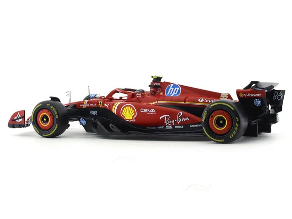 BBURAGO FERRARI SF24 C SAINZ #55 1/18 DIECAST 18-16815S