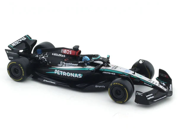BBURAGO MERCEDES AMG F1 W15 E PETRONAS 2023 PERFORMANCE NO 63 GEORGE RUSSELL 1/43 DIE CAST 18-38209R