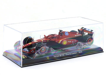 BBURAGO 18-26821L 1/24 FERRARI SF24-CHARLES LECLERC -2024 DIECAST MODEL