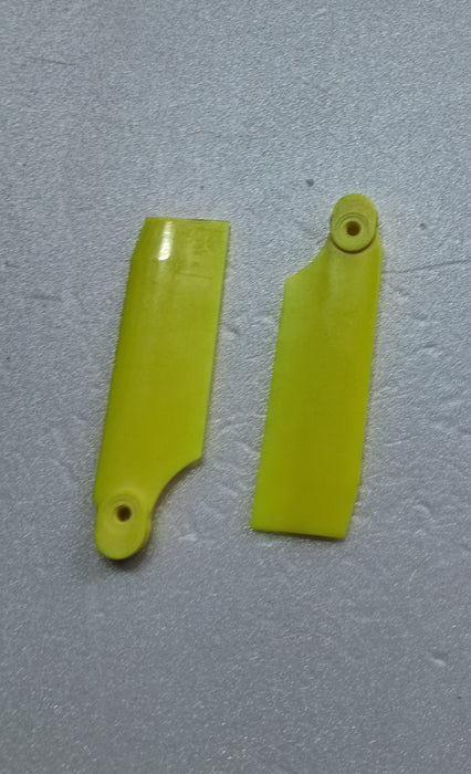 70MM YELLOW TAIL ROTOR BLADE FIT MOST 500 SIZE HELI