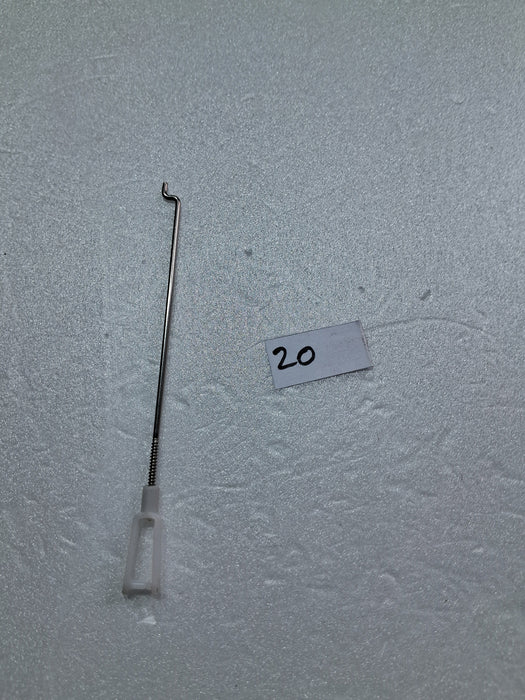 Z TYPE PUSH/PULL STEEL ROD  WITH PLASTIC  CLEVIS L 1.2MM X 100MM