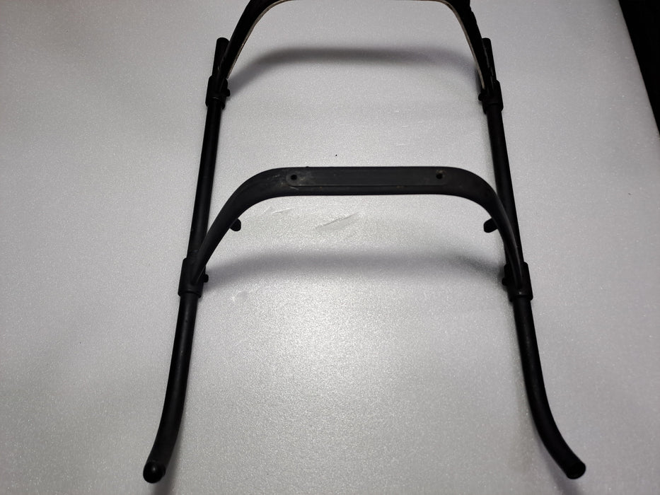 HIROBO SHUTTLE PLUS 0402-530/LANDING GEAR SET BLACK PRE-OWNED