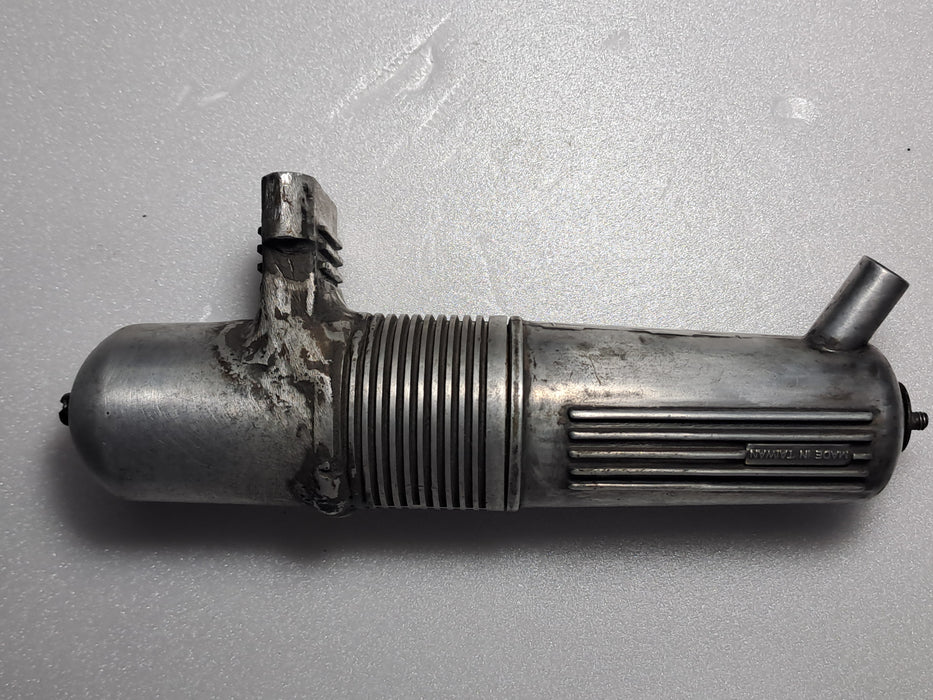HIROBO SHUTTLE PLUS 0412-125/MUFFLER ASSEMBLY FOR 30 CLASS ENGINE PRE-OWNED