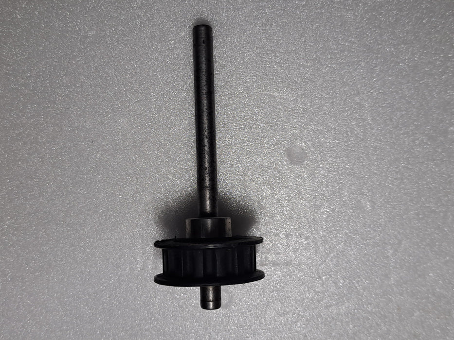 HIROBO SHUTTLE PLUS 0403-306,2500-003/TAIL ASSEMBLY PULLY SHAFT PRE-OWNED