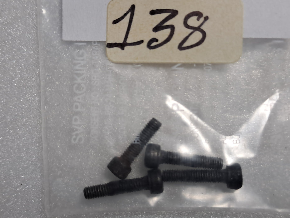 2X12mm HEX BOLT(PACK OF = 5) PRE-OWNED