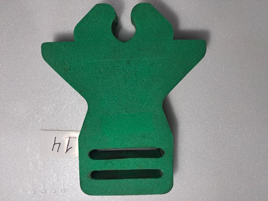 600 SIZE HELICOPTER BLADE HOLDER (GREEN) PRE OWNED QUALITY