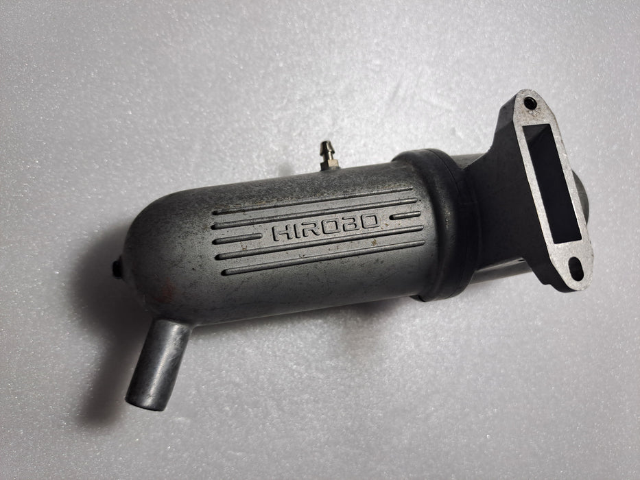 HIROBO HELI  EXHAUST FOR NITRO ENGINE 30 SIZE PART NO. 0412-202 PRE OWNED QUALITY