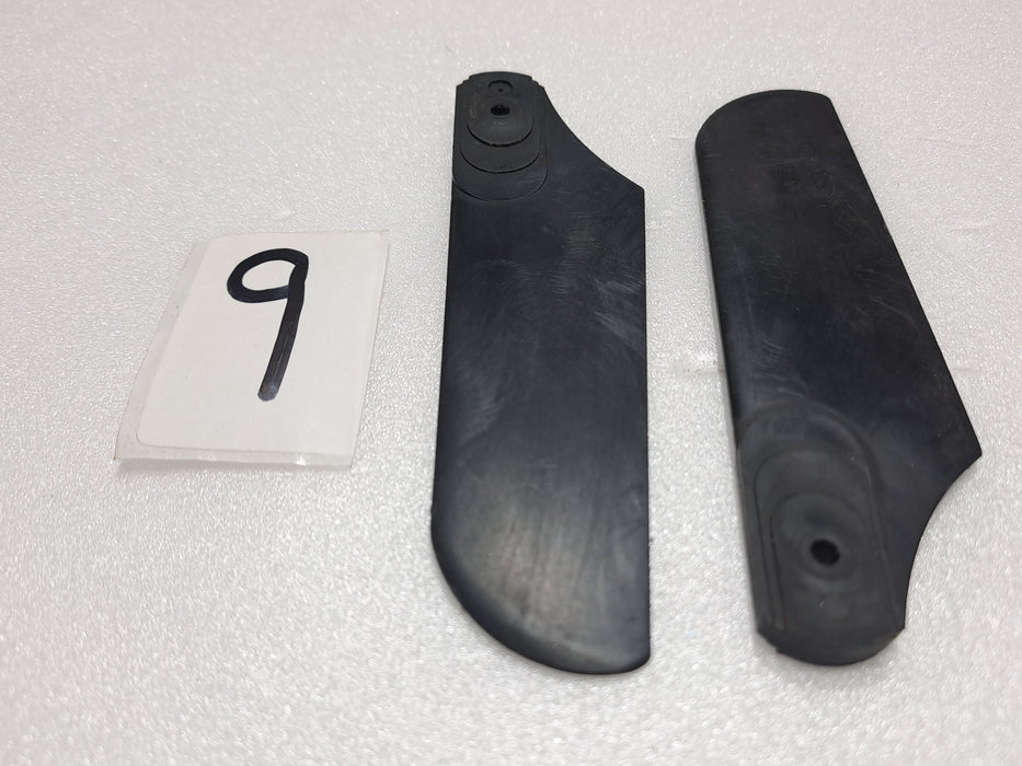 85MM TAIL BLADES PLASTIC (PAIR)PRE OWNED QUALITY