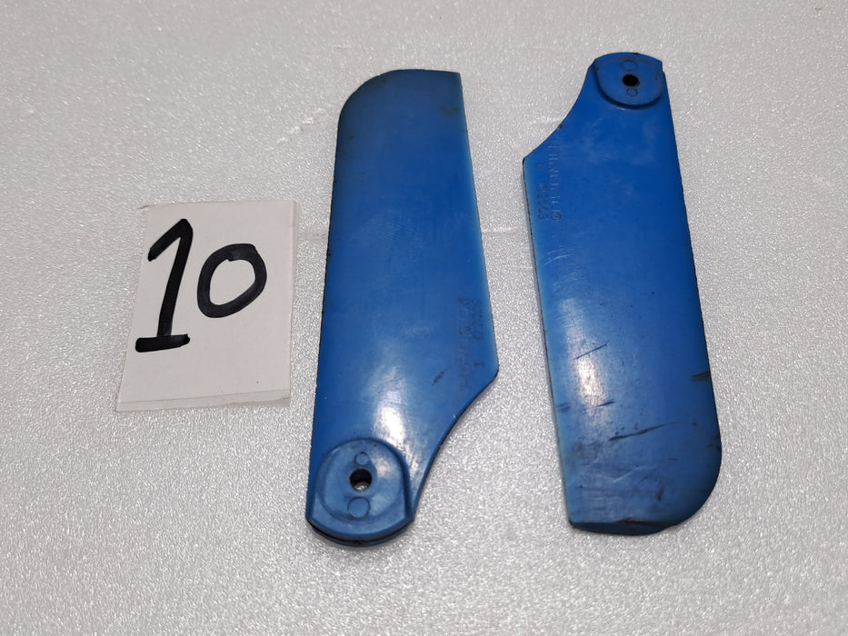 HIROBO SCEADU EVO TAIL BLADES PLASTIC PART NO-  0412-150 PRE OWNED QUALITY