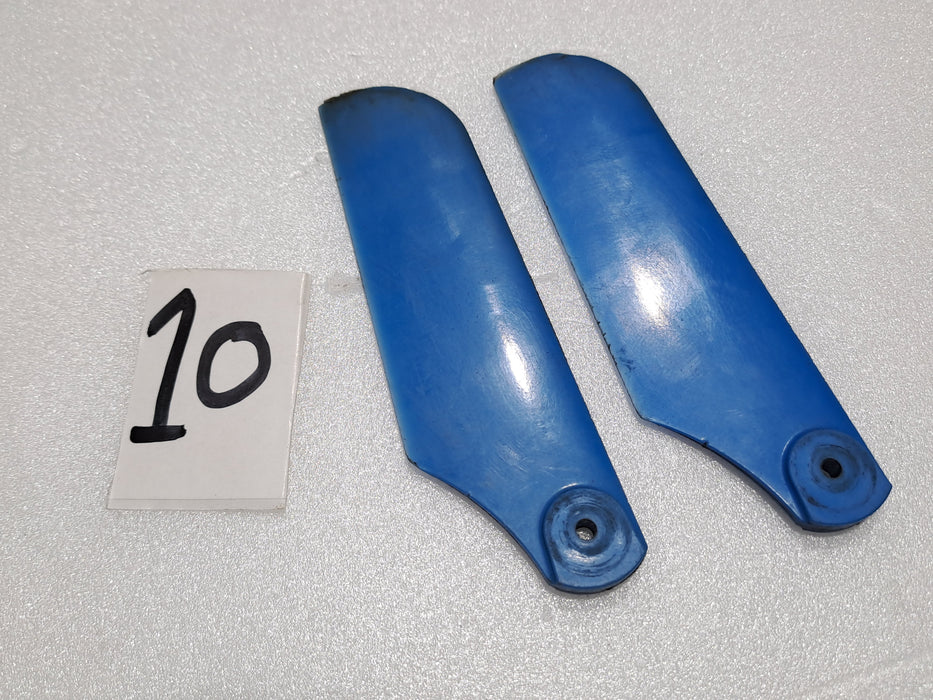 HIROBO SCEADU EVO TAIL BLADES PLASTIC PART NO-  0412-150 PRE OWNED QUALITY