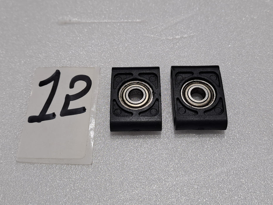 HIROBO SDX SWM TAIL DRIVE PULLEY BEARING HOLDER WITH BEARING PART NO.-0402-523/2500-068 (PACK OF 2)PRE OWNED QUALITY