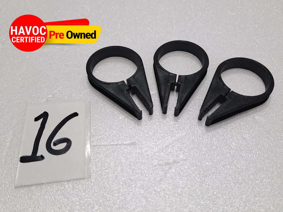 JR VIBE 50 NITRO HELICOPTER TAIL PUSH ROD GUIDE PART NO.-960293 (PACK OF 3 )PRE OWNED QUALITY