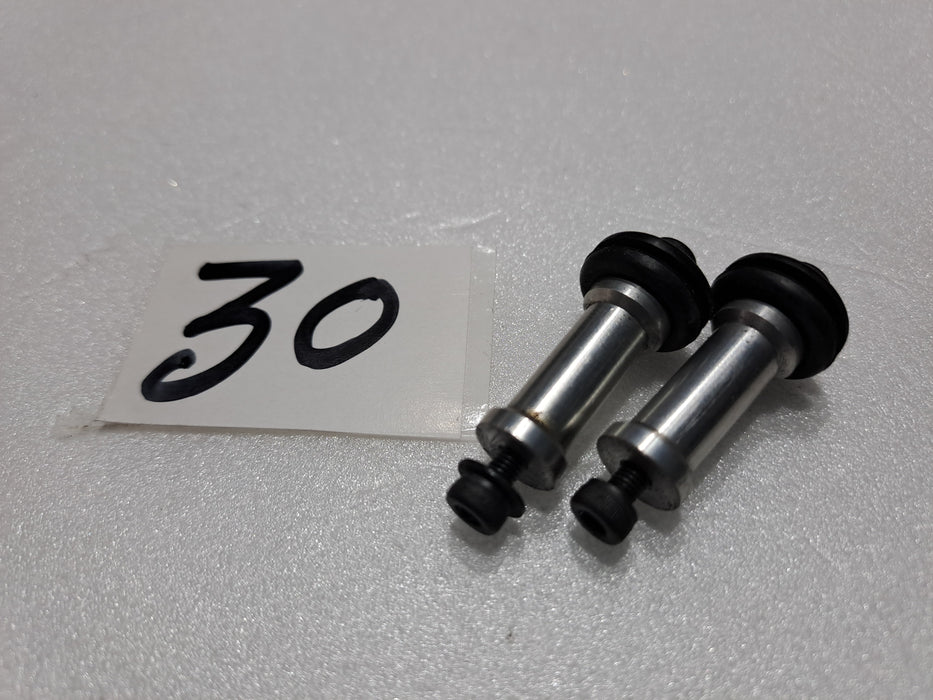 JR VIBE 50 CANOPY MOUNT SET WITH RUBBER GRAUMETS (PACK OF 2 )PRE OWNED QUALITY