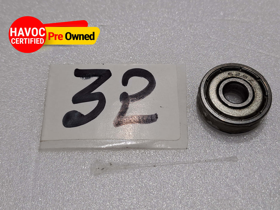 BALL BEARING ID -5.9MM OD-19MM THICKNESS 6MM (PACK OF 1 )PRE OWNED QUALITY