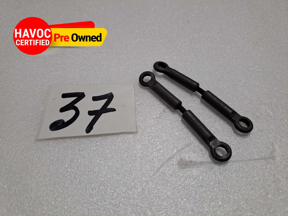 BALL LINK PACK OF 2 FOR 600 SIZE HELICOPTER 1.5MMX23MM RODPRE OWNED QUALITY