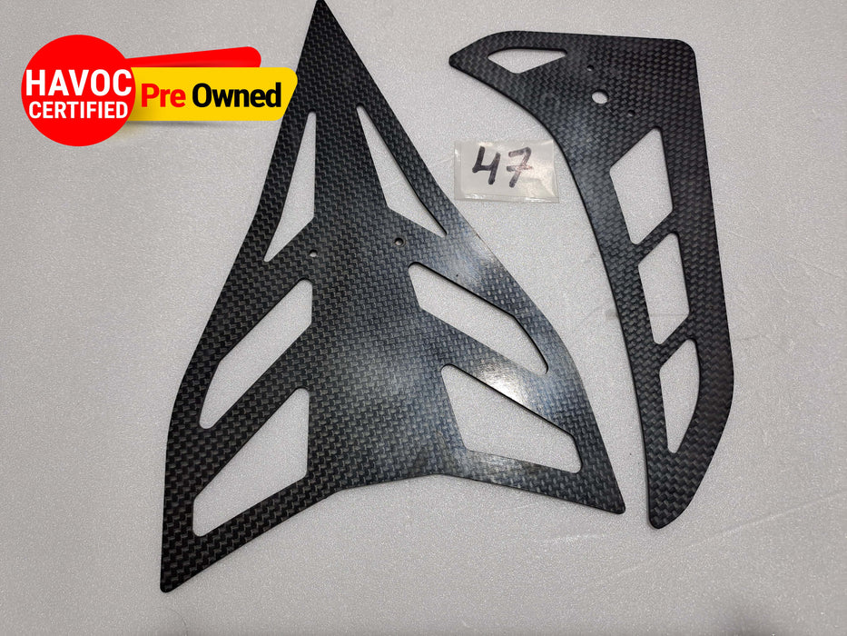 HIROBO SST-EAGLE FREYA EVOLUTION 80-90 TAIL STABILIZER SET PART NO.-0414-149PRE OWNED QUALITY