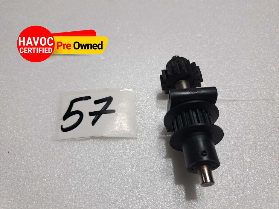 HIROBO SDX SWM COUNTER GEAR PULLEY 16T SET PART NO.-0412-138PRE OWNED QUALITY