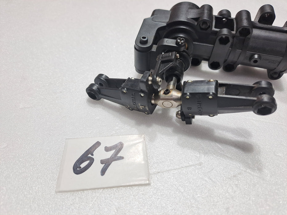 HIROBO SST-EAGLE FREYA EVOLUTION 80-90 TAIL ASSEMBLY SET (DAMAGED SHAFT)PRE OWNED QUALITY