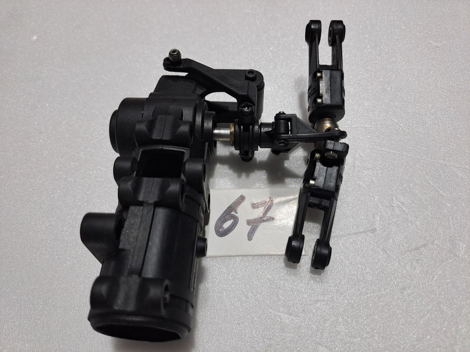 HIROBO SST-EAGLE FREYA EVOLUTION 80-90 TAIL ASSEMBLY SET (DAMAGED SHAFT)PRE OWNED QUALITY