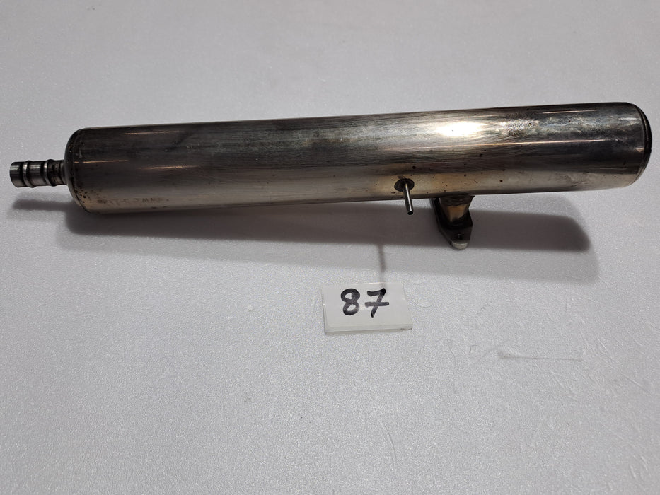 MUFFLER FOR 90 SIZE HELI NITRO ENGINE LENGTH-295MM PRE OWNED QUALITY