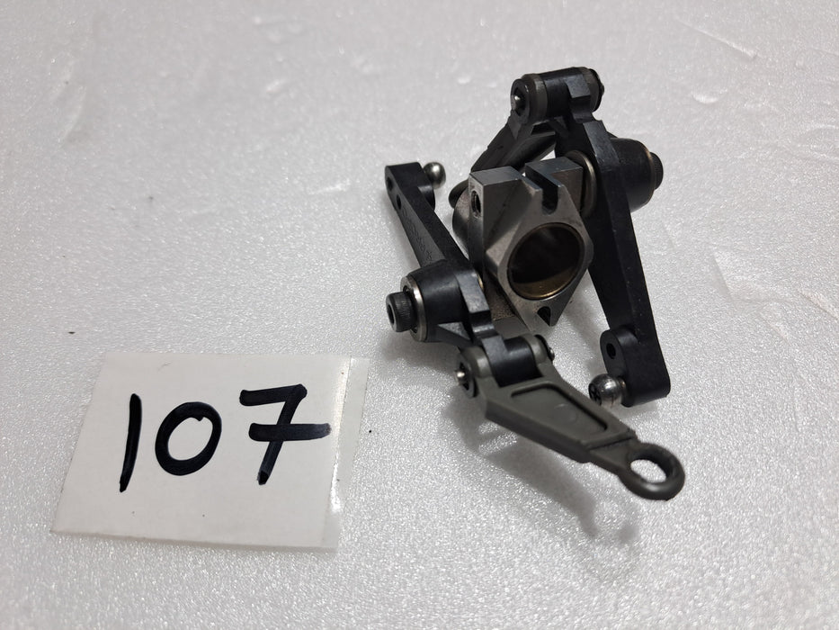 JR VIBE 50 NITRO HELICOPTER WASHOUT ARM SET W/BEARING PART NO. 996150/996148PRE OWNED QUALITY