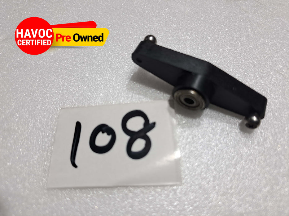 JR VIBE 50 NITRO HELICOPTER MIXING LEVER  WITH BEARING PART NO.-960265PRE OWNED QUALITY