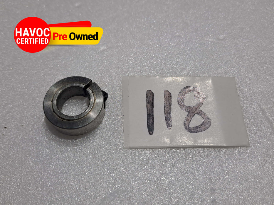 SHAFT COLLET ID-5MM OD-18MM PACK OF 1 PRE OWNED QUALITY