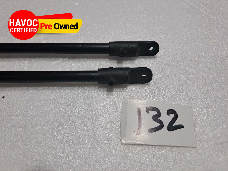 JR VIBE 50 NITRO HELICOPTER TAIL BOOM BRACE SET  PART NO. -996193PRE OWNED QUALITY