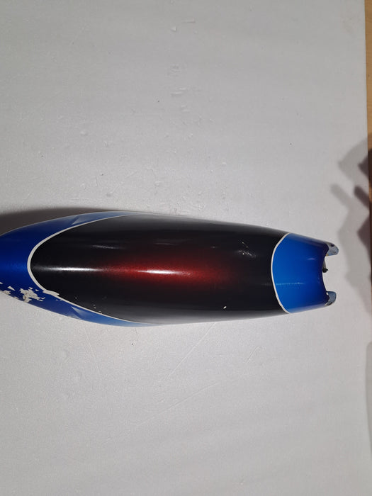 JR VIBE 50 NITRO HELICOPTER FIBER GLASS  CANOPY (BLUE)PRE OWNED QUALITY