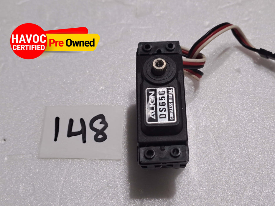 ALIGN DS650 CORELESS DIGITAL SERVO PRE OWNED QUALITY