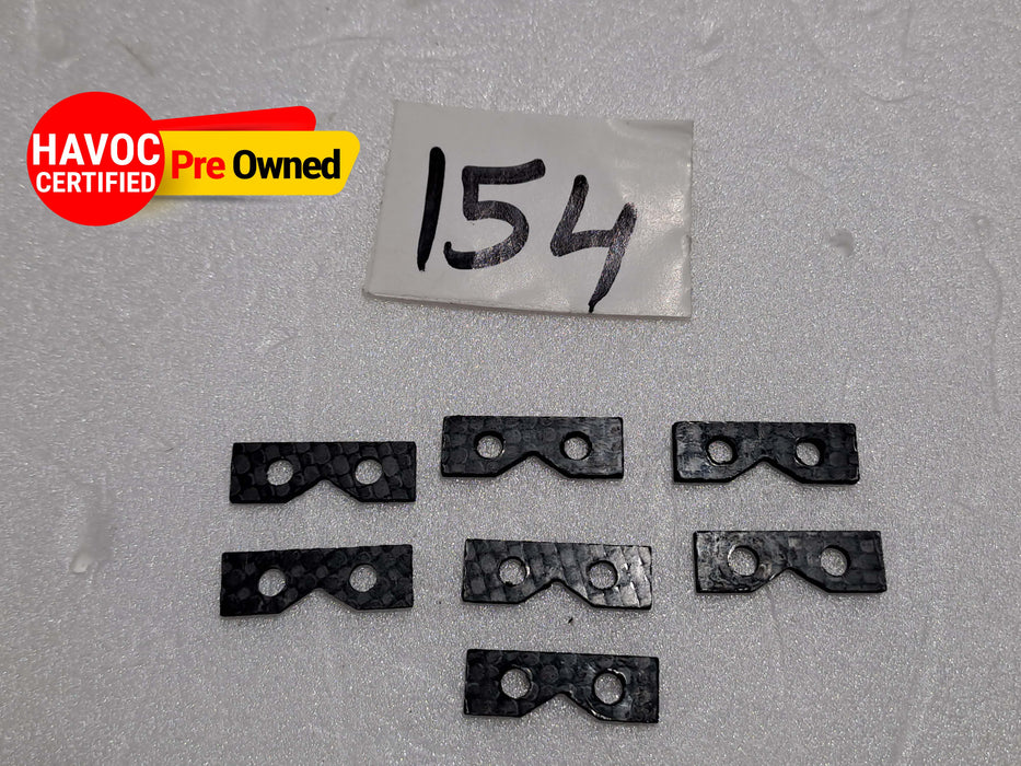 STANDARD SERVO C/F MOUNTING PLATE (PACK OF 7)PRE OWNED QUALITY