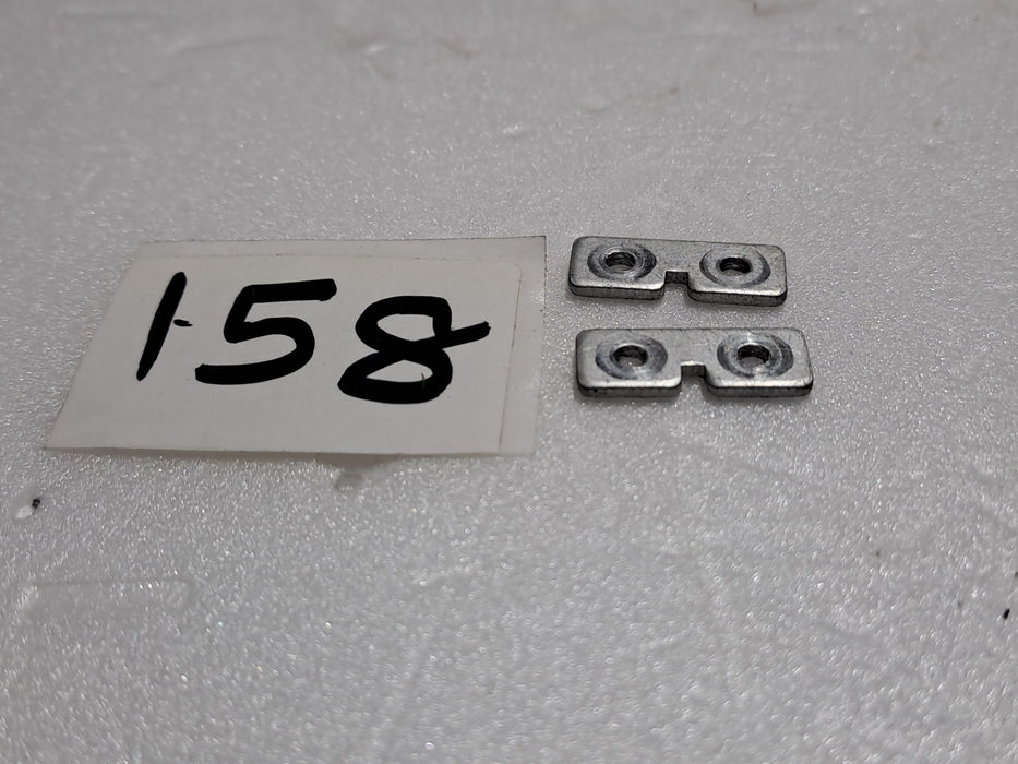STANDARD SERVO MOUNT PLATE ALUMINUM (PACK OF 2 )PRE OWNED QUALITY
