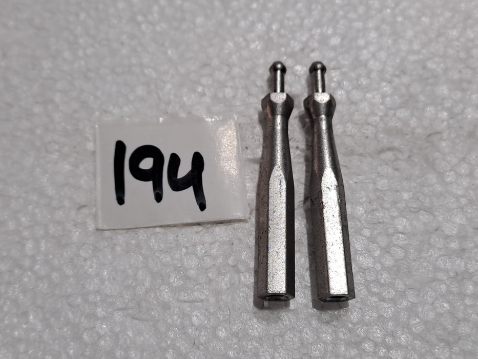 600 SIZE HELI CANOPY MOUNTS 45MM X 5MM PACK OF 2