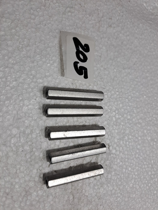 ALUMINUM STANDOFFS 42MM X 5MM PACK OF 5
