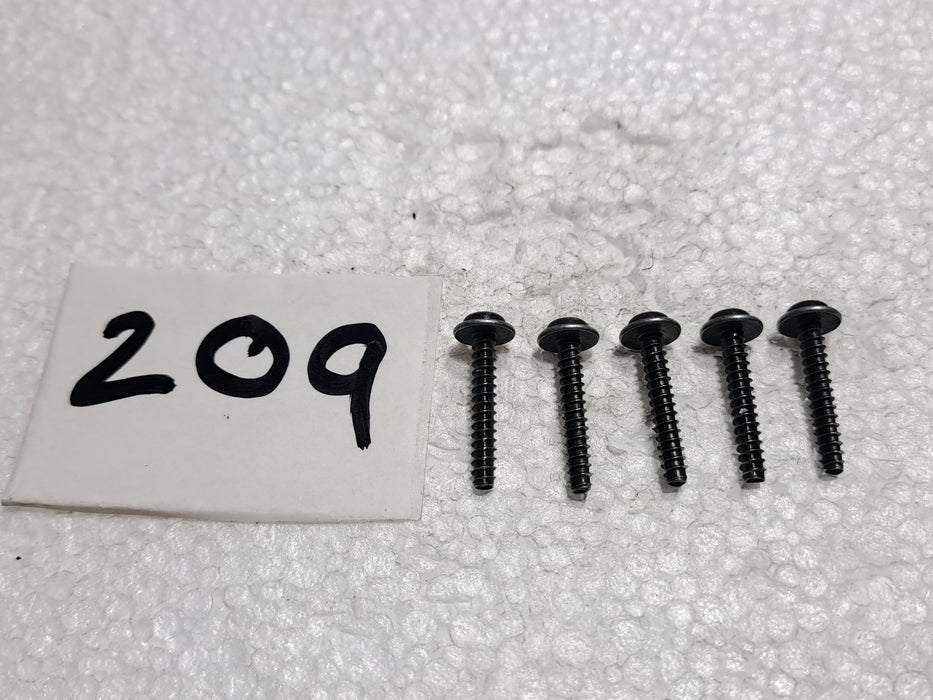 SELF TAPPING SCREWS 15MM X2.5 MM PACK OF 5