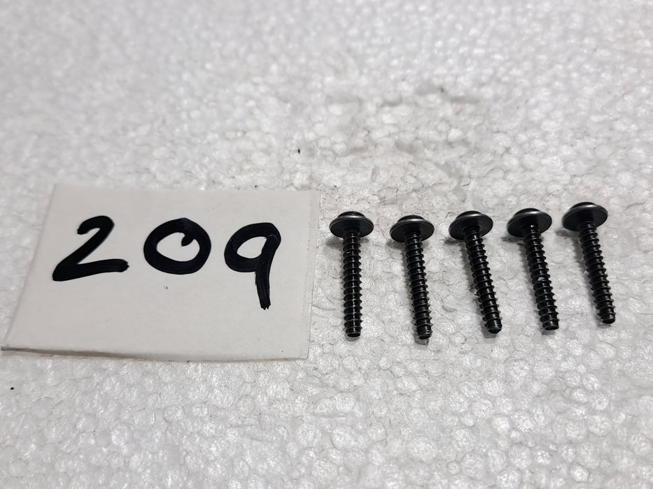 SELF TAPPING SCREWS 15MM X2.5 MM PACK OF 5