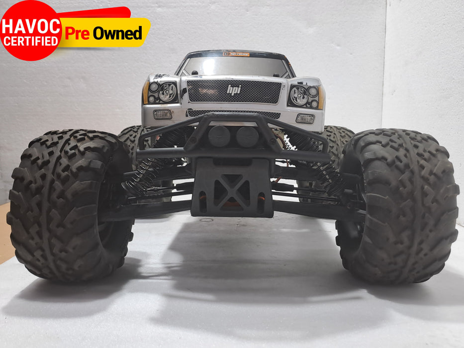 HPI SAVAGE X4.6 NITRO CAR 1/8 SCALE MULTI COLOUR QUALITY PRE OWNED-RTR